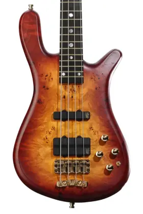 Gps0214 Warwick Teambuilt Streamer Lx Limited Edition 4-string Bass Guitar - Honey