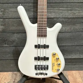 Rbh56466022 Warwick Rockbass Corvette Basic 4 String Electric Bass Guitar White