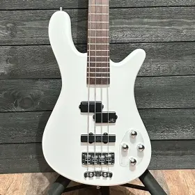 Rbk56412921 Warwick Rockbass Streamer Lx 4 String Electric Bass Guitar White