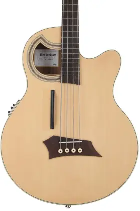 Wat1574 Warwick Rockbass Alien Deluxe Hybrid Thinline Acoustic-electric Bass Guitar