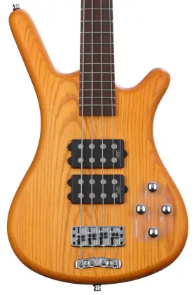 Wrb1584 Warwick Rockbass Corvette Electric Bass Guitar - Honey Violin Transparent