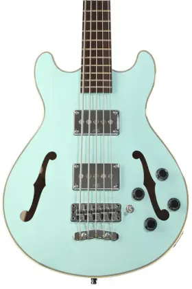 Wrb1595 Warwick Rockbass Starbass 5-string Hollowbody Electric Bass - Blue High Polish