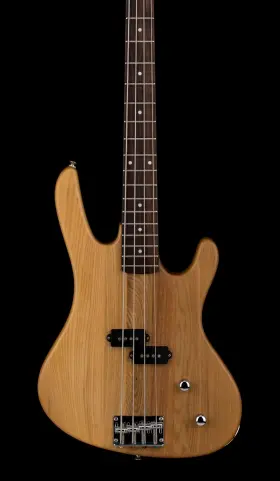 Xb-1000 Washburn Xb-100 2000 - Natural Matte #12799 With Case