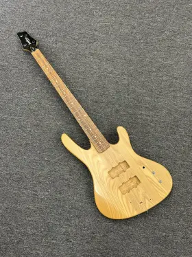 Xb-122 Washburn Pro Bantam Series Bass Natural Handcrafted Body And Neck Only