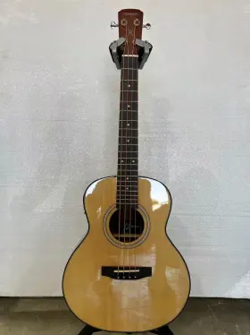 Blb-410 Wishmade 3/4 Size Electric Acoustic Bass Guitar For Beginners And Adults 4 String Travel