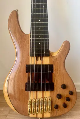 Trb-6pii Yamaha 6pii 6-string Bass Bubinga Top Custom Ramp Original Case