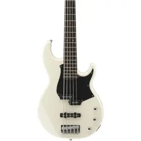 Bb235-vw Yamaha Bb235 5-string Electric Bass Vintage White Black Pearl Pickguard