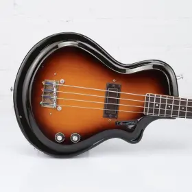 55298 Yamaha Sb-30 Sunburst Electric Bass Guitar Mij With Skb Case #55298