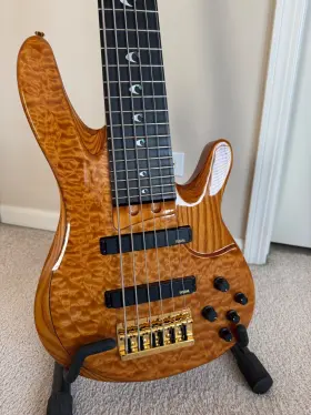 Trb-jp2aam Yamaha Trb-jp2 John Patitucci Model 6-string Bass Amber With Case
