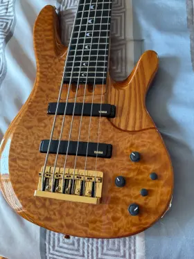 Trb6-jp2 Yamaha John Patitucci Signature 6-string Bass 2024 - Transparent Amber