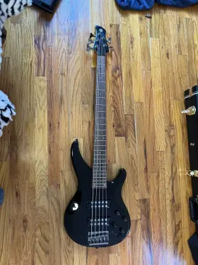 Trbx305bl Yamaha Trbx305 5-string Electric Bass Black Rosewood Fretboard