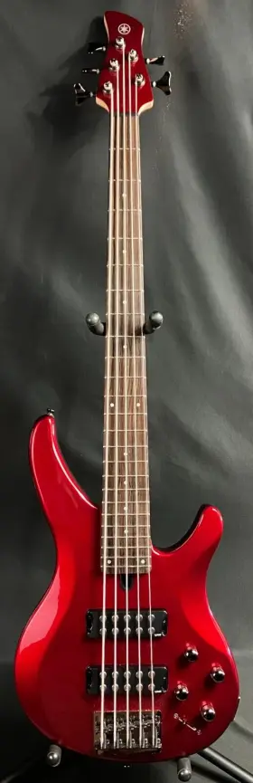 Trbx305car Yamaha 5-string Bass Guitar Gloss Candy Apple Red Finish