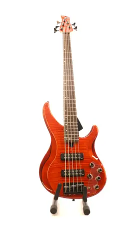 Trbx605fmcb Yamaha Ttrbx605fm 5-string Bass Guitar - Caramel Brown