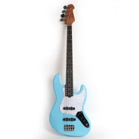 Ffb-60 Youwo Trade Fojill Full Size Standard Electric Bass Guitar Four 4 String Right Hand Handed