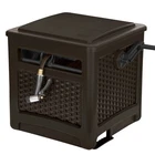 Suncast 225 Ft. Smart Trak Wicker Garden Hose Reel Guide And Hideaway, Java Brow New. Price: $51.26.