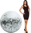 3.7 Ft 70S Themed Party Decorations Disco Ball Cardboard Cutout Stand-up New. Price: $29.99.