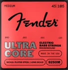 Fender 9250M Ultracore Roundwound Bass Strings, Nps, Ball End, Medium 45-105 New. Price: $29.99.