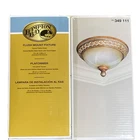 4 Pack Of Hampton Bay Ceiling 2 Lights Bercello Estates Flushmount Glass New. Price: $24.99.