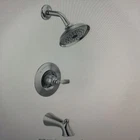 Delta Faucet Woodhurst Series Single-handle Chrome Tub,shower T14432 Open. Price: $79.19.