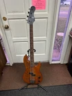 Used Luna Tattoo 34" Long Scale 4-STRING Bass Guitar Laser Etch Local. Price: $269.99.