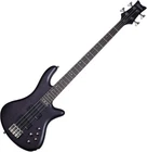 Schecter Stiletto STUDIO-4 Electric Bass See-thru Black Satin New. Price: $1149.00.