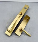 Emtek 4819US4 Lausanne Single Cylinder Keyed Entry Handleset Lh - Satin Brass Open. Price: $383.04.