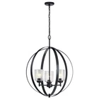 Winslow 3-LIGHT Contemporary Chandelier Black New. Price: $359.97.