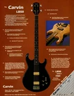 Vtg 70S Carvin Model LB-50 Magazine Print Ad Bass Guitar Pinup Page Used. Price: $7.99.