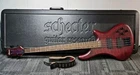 Schecter Diamond Series Custom 4 String Electric Bass Guitar With Hard Case Used. Price: $449.99.