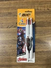Bic 4 Color Pen Avengers 2 Pack Limited Edition Captain America Iron Man New. Price: $10.79.