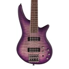 Used Jackson Series Spectra Bass JS3QV - Purple Phaze W/ Laurel Fb. Price: $449.99.