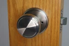 Kwikset Signature Series Sora Privacy Knob Satin Nickel 730SOK15 #9A4 Open. Price: $29.99.