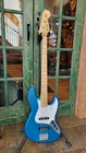 2025 Fender Standard Electric 4 String Jazz Bass Metallic Aquamarine Finish New. Price: $629.99.
