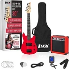 Lyxpro 30" Electric Guitar Starter Kit For Kids 3/4 Size Beginner's Amp Red Open. Price: $149.00.