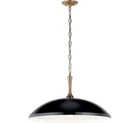 Kichler 52637BK Delarosa Pendant, 1-LIGHT 75 Watts, Black Open. Price: $281.55.