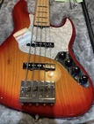 Fender American Ultra Jazz Bass V Red Plasma Burst Guitar 2019 0199032773 Usa Used. Price: $2500.00.