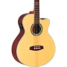 Ortega Deep Series D558-4 Walnut Acoustic-electric Bass Open Pore Natural New. Price: $599.99.