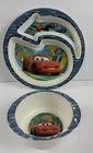 The First Years Disney/pixar Cars Dinnerware Set - Toddler Plate & Bowl 2011 Used. Price: $12.95.