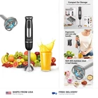 Liebe&lecker Immersion Blender, 300W Handheld Stick With 2 Speed... New. Price: $31.18.
