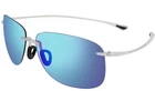 New Maui Jim Hikina B445-05CM Crystal Matte Frame / Blue Hawaii Polarized Lenses. Price: $179.00.