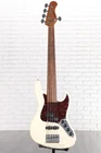 Sadowsky Metroexpress 21-FRET Hybrid Pj 5-STRING Bass Olympic White Very. Price: $1044.00.