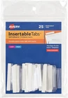 Avery Insertable Self-adhesive Tabs With Printable Inserts, 2", Permanent New. Price: $15.95.