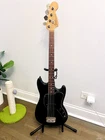 1978 Fender Musicmaster Bass Black With Hard Case (used-good Condition). Price: $1000.00.