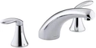 Kohler K-P15290-4 Coralais Deck Mounted Roman Tub Filler With Lever Handles Poli Open. Price: $128.99.
