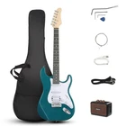 Ktaxon 39 Inch Electric Guitar Kit For Beginner, Hss Pickups 6 Lake Blue New. Price: $146.99.