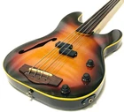 Fender Japan Fretless Thinline Precision Bass 3-TONE Sunburst Piezo Pickup Used. Price: $1699.99.
