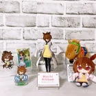 Agnes Tachyon 6 Item Set Figure Plush Keychain Stand Card Umamusume Derby Used. Price: $210.00.