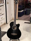 Ibanez AEB-10BE Acoustic-electric Bass Guitar Natural High Gloss Black Used. Price: $450.00.
