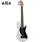 Kala Solid Body 4-STRING Powder Blue Fretted U-bass With Bag Ubass-sb-lb-fs New. Price: $369.00.