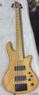 Schecter STILETTO-5 Session Diamond Series Electric Bass Aged Natural Satin Used. Price: $679.99.